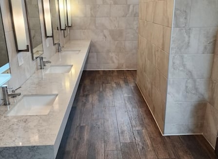 Spacious Bathrooms at Circle RV Resort