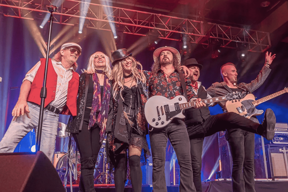 Concert Series Twisted Gypsy at Emerald Desert RV Resort, Palm Desert, CA.