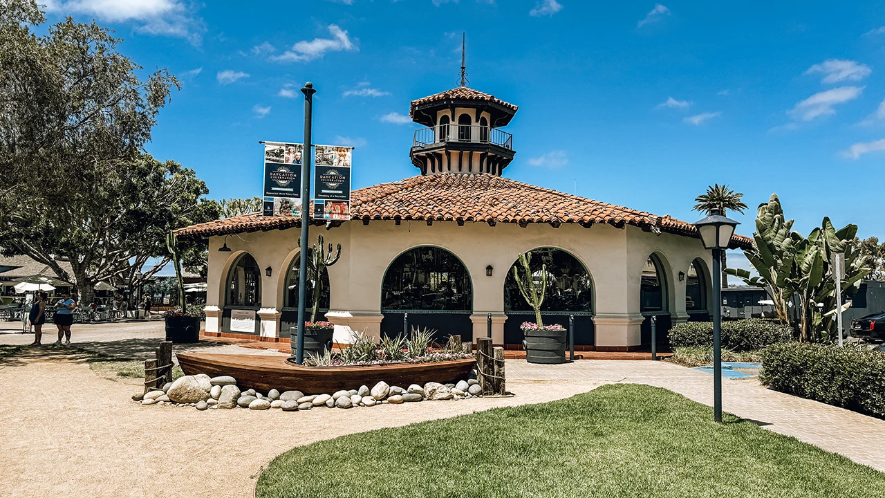 Seaport Village in downtown San Diego