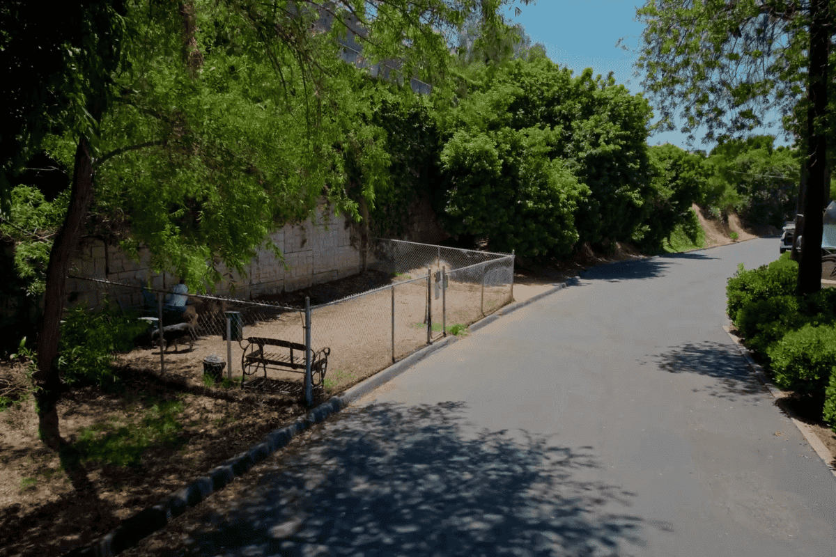 Dog park at San Diego RV Resort