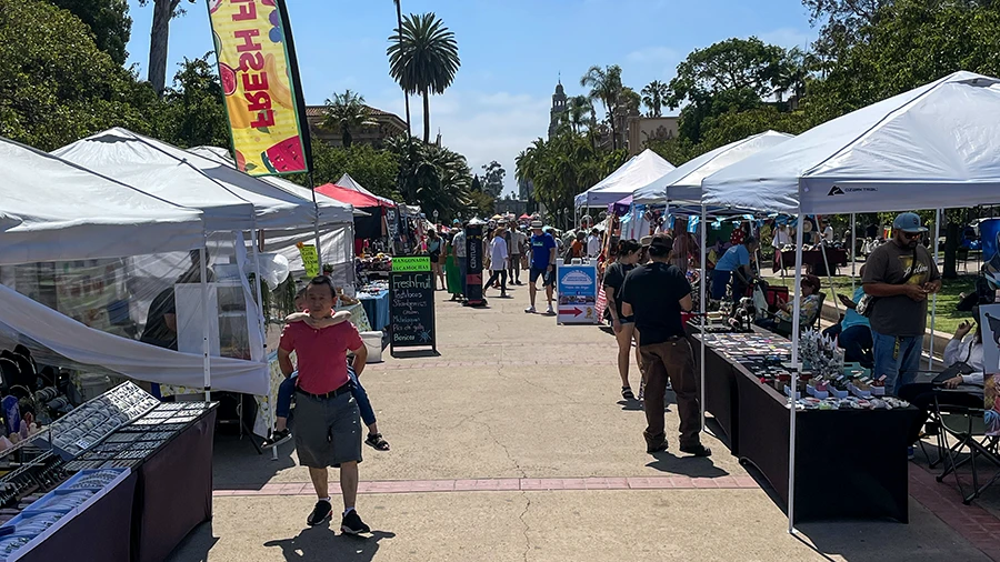 Earthfest in San Diego is a fun Spring event