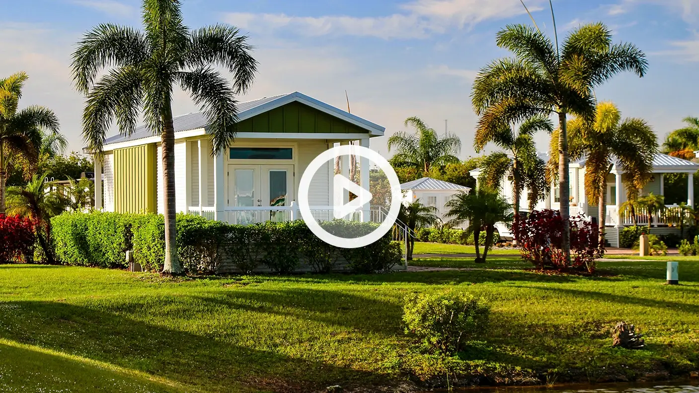 Silver Palms RV Resort Park Model Homes in Florida
