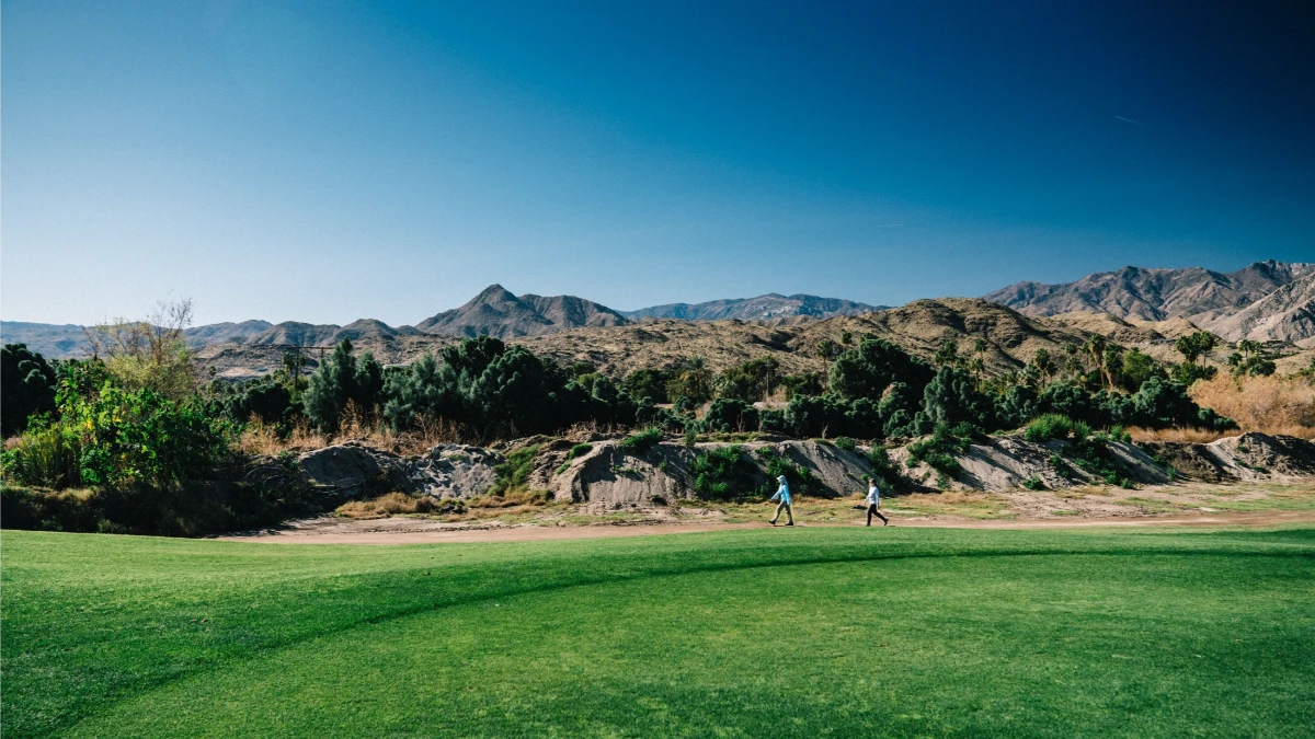 Golfing in Palm Desert California