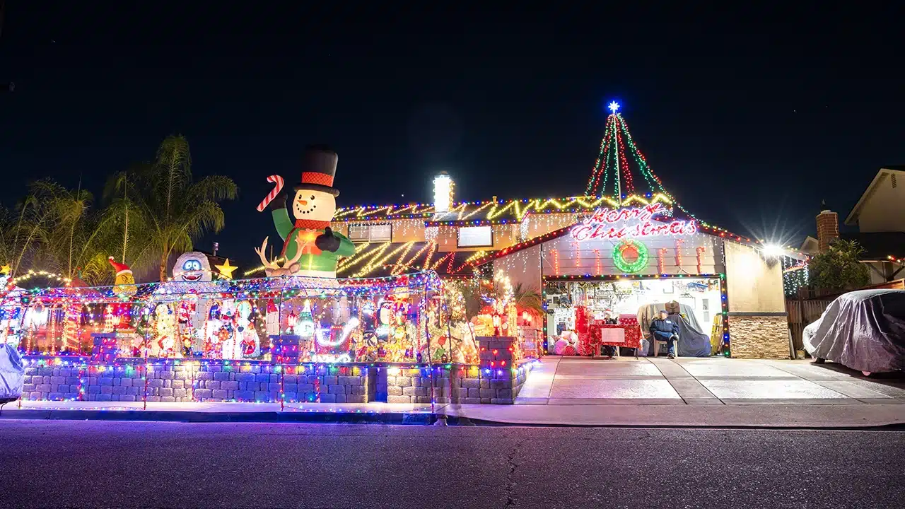 San Diego's Best Holiday Light