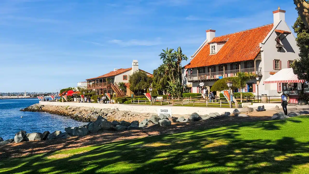 Seaport Village in San Diego