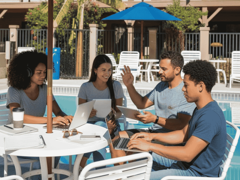 Remotely workers